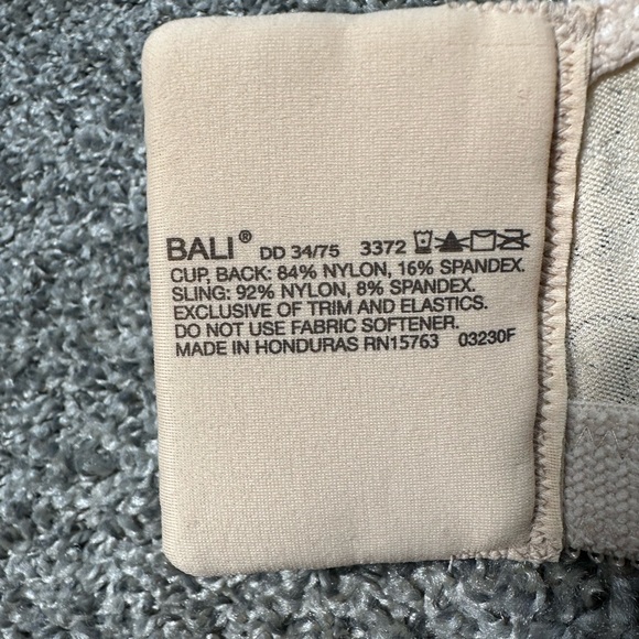 NWT Bali Double Support Wireless Bra Size 34DD - Picture 6 of 9